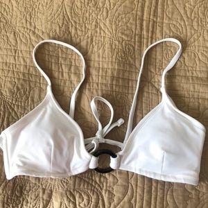 White Bikini Top